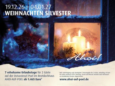 Besinnliche und erholsame Weihnachten auf der Insel